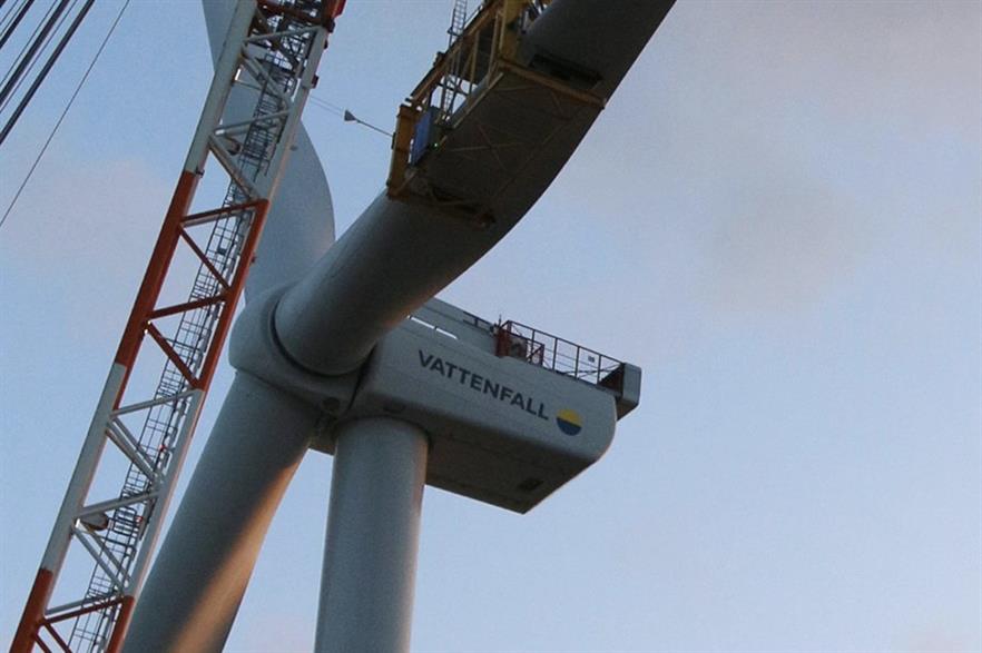 Turbine installation at Horns Rev 3 is expected to last until November, Vattenfall stated