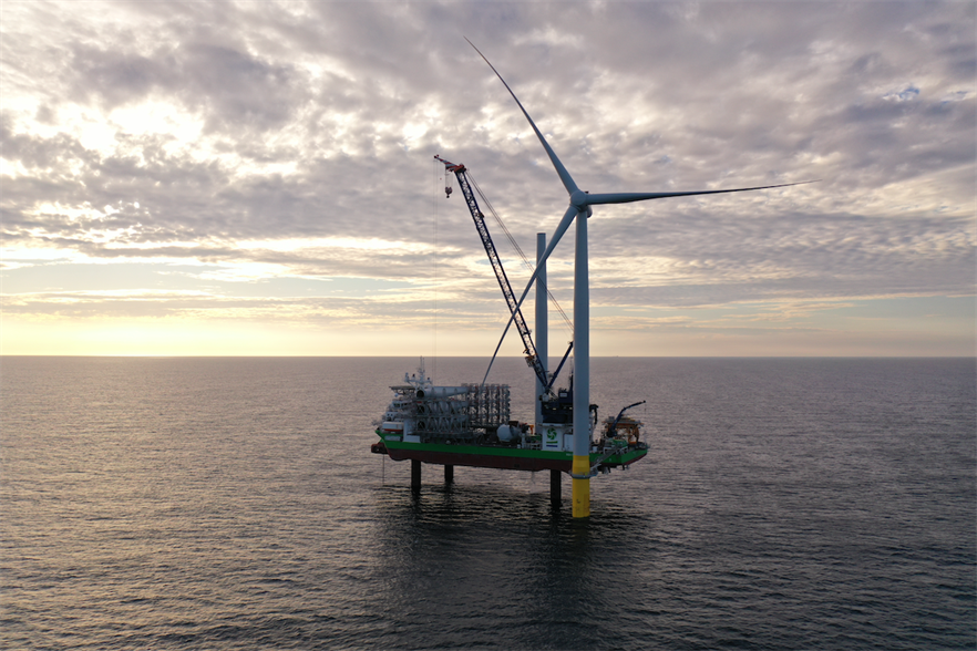 Hornsea Two will be the world's largest offshore wind farm when fully online (pic: Ørsted)