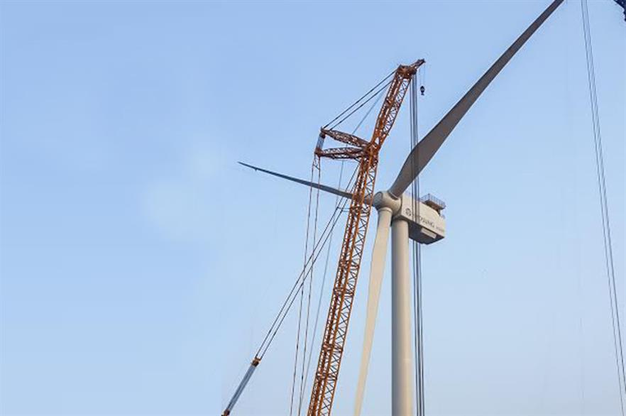 Hyosung's 5MW prototype in place on Jeju Island, South Korea