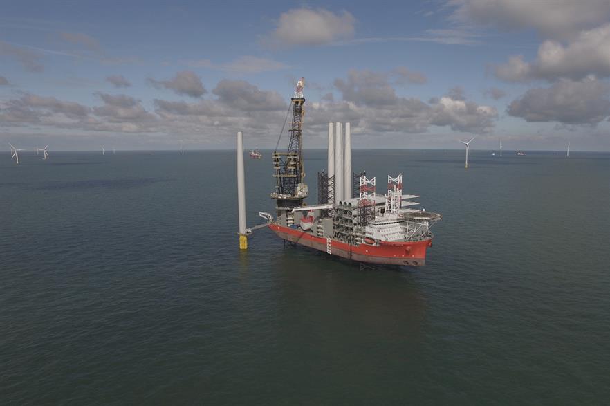 Innogy's Galloper offshore site has exported its first power