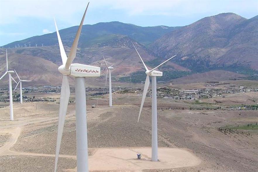 A number of turbines based on the Vestas 660kW model are installed in Iran