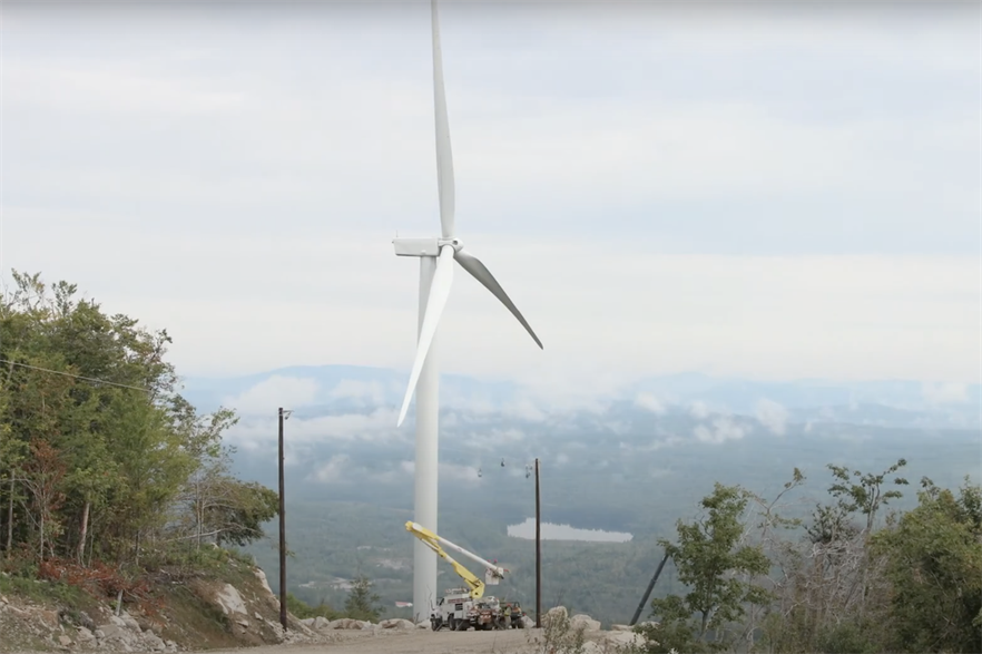 LS Power's 12MW Jericho wind farm in New Hampshire