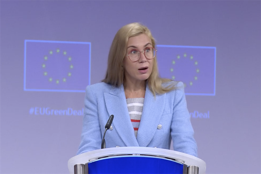 Energy Commissioner Kadri Simson unveiled the 'toolbox' for the EU and its member states today (13 October)