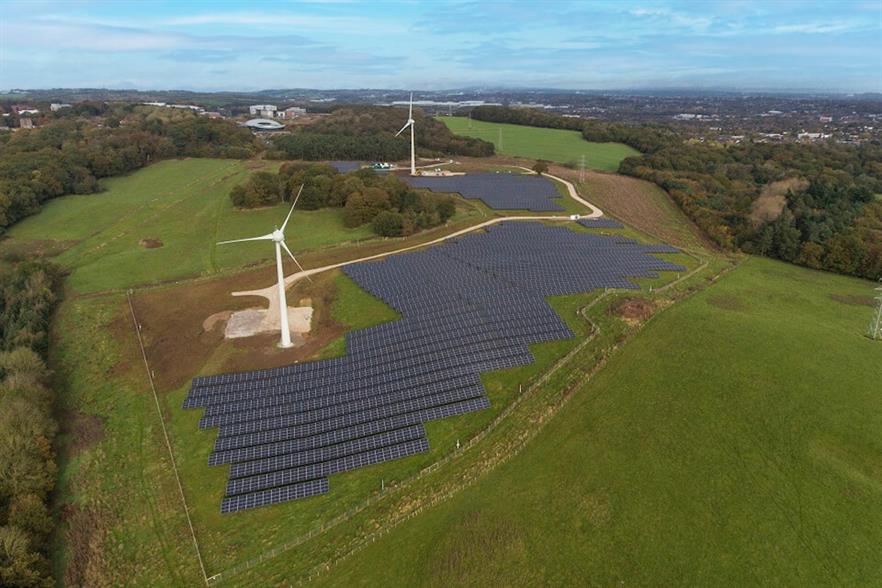 Two 500MW turbines were installed at Keele University in England’s west midlands last year