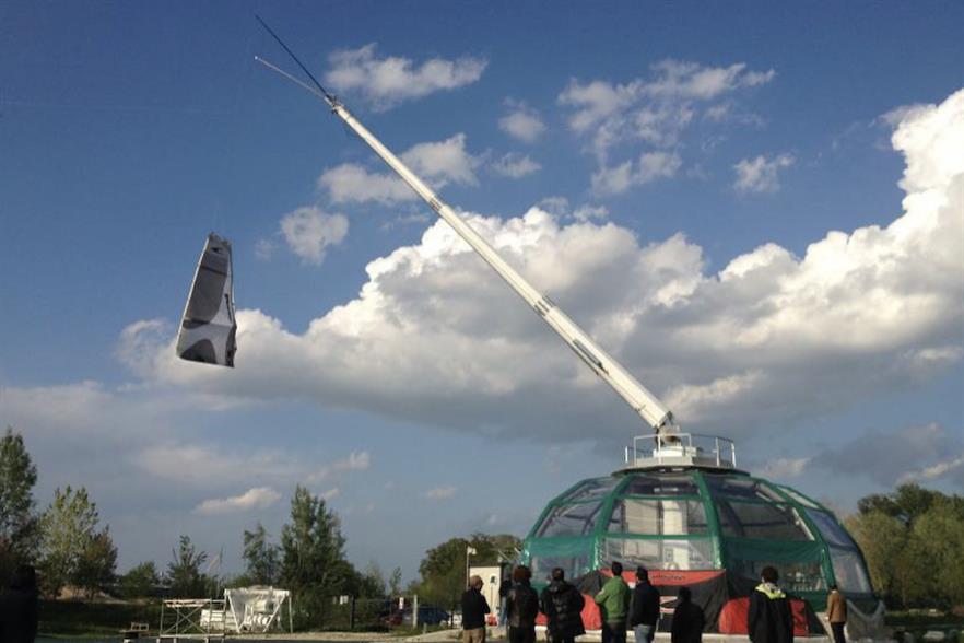 KiteGen has previously tested prototypes at altitudes of between 1km and 2km