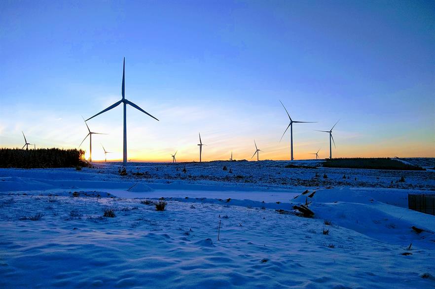The Kype Muir project in Scotland won CfD support in the UK's first auction before the UK government banned onshore wind's entrance to the subsidy