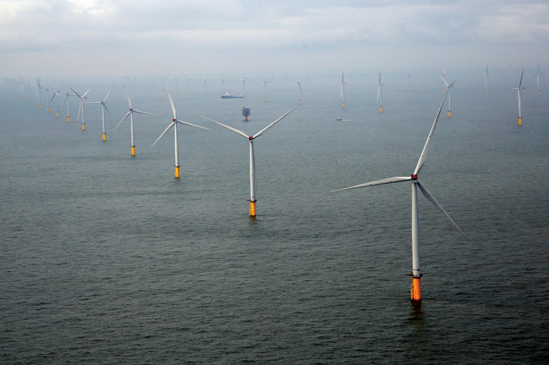 London Array, the UK's current largest offshore wind farm, will be surpassed by the three newly contracted projects
