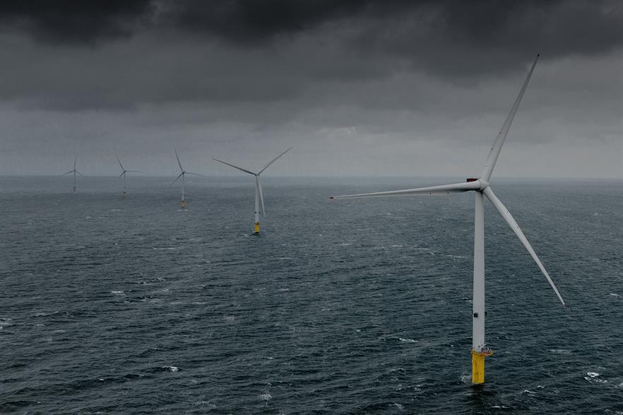 A total of 90 MHI Vestas V164 9.5MW turbines will be installed at Triton Knoll