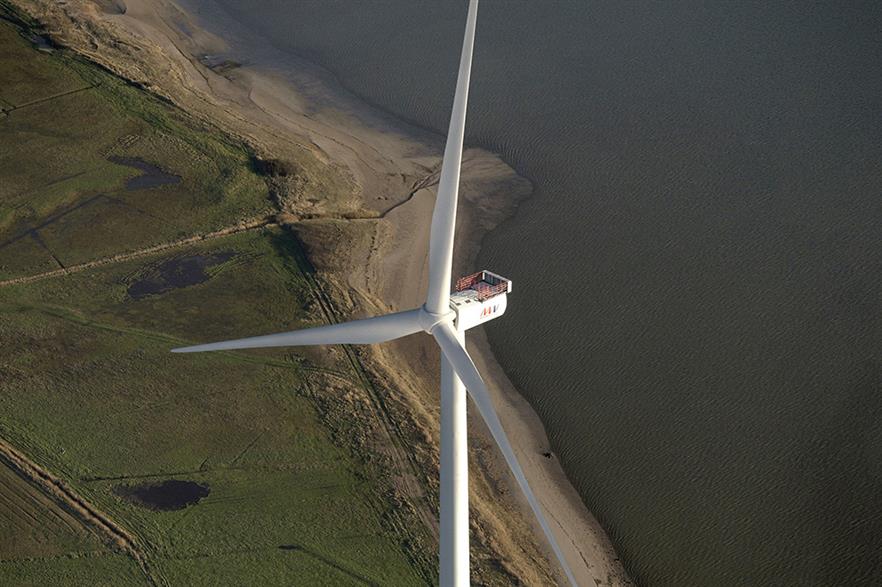 MHI Vestas V164 is set to be installed at the EOWDC project on suction bucket foundations