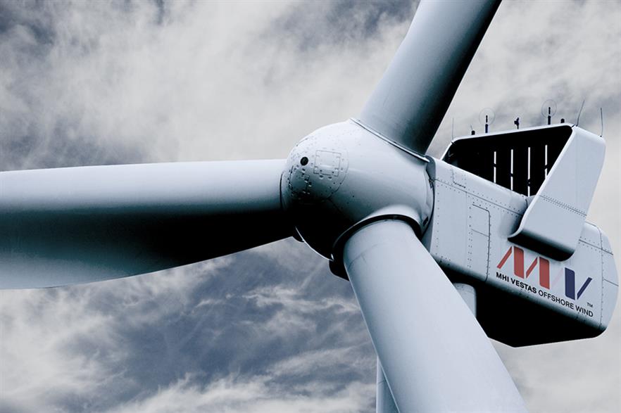 The V112-3.3MW turbine will be installed at the Nobelwind site off Belgium