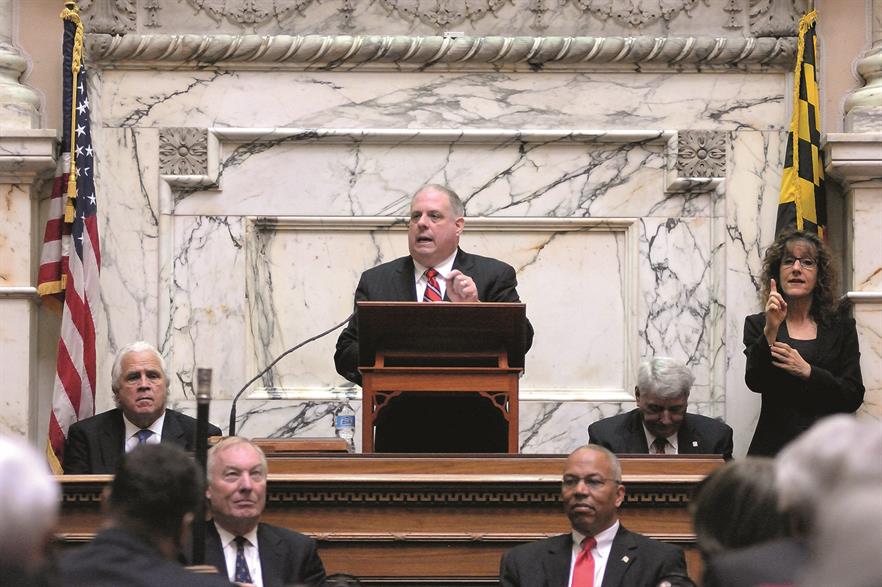Governor Larry Hogan vetoed the Clean Energy Jobs act in May 2016 (pic: Maryland Gov Pics)