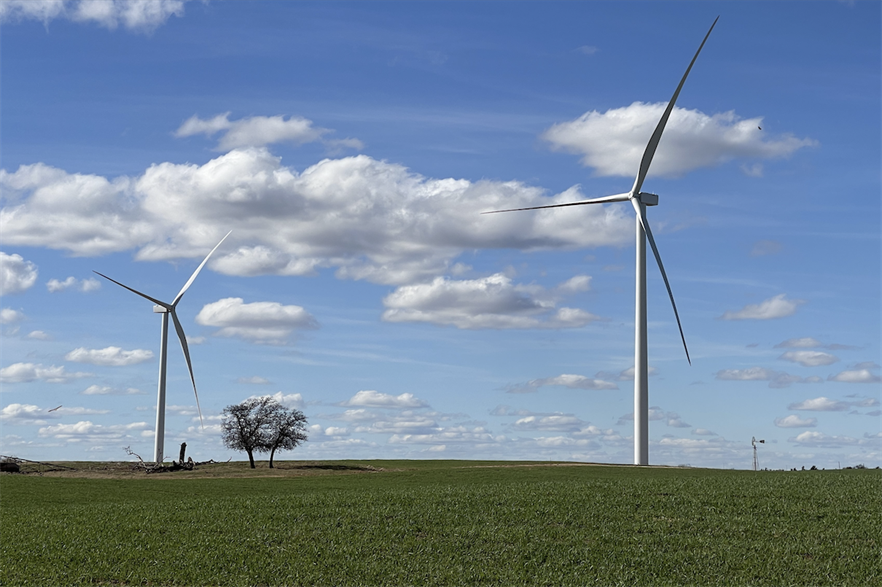The Maverick wind farm in north-central Oklahoma was commissioned in 2021 and consists of 12 of GE’s 2.5-116 turbines and 91 of its 2.82-127 turbines