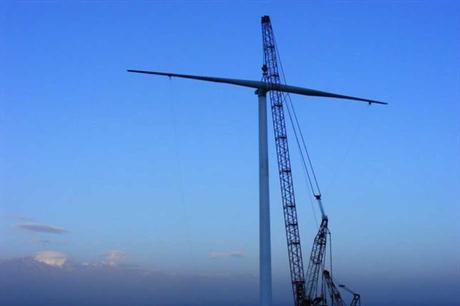 Ming Yang produces a two-blade 3MW turbine