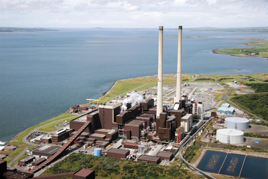 ESB expects the Moneypoint coal plant to be decommissioned in 2025