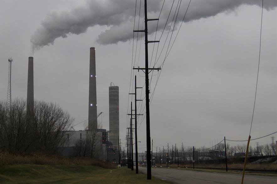 Coal-fired Edison Monroe power plant in Detroit, Michigan (pic: Wikimedia Commons)