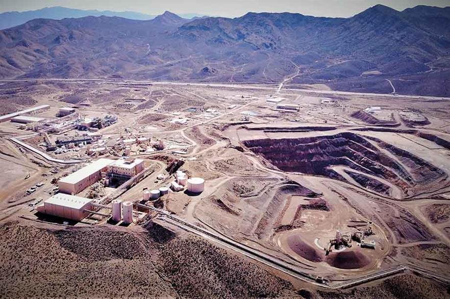 Resurrected… The Mountain Pass mine in California reopened last year after the previous owner went bankrupt (pic: MP Materials)