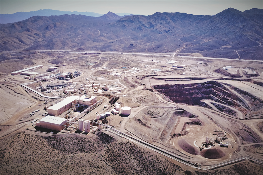 Mountain Pass rare earth mine in California (pic credit: MP Materials)