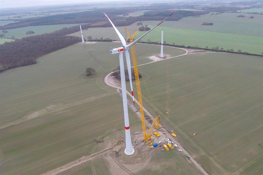 Nordex's new N131 3.3MW turbine has been installed at a site in Germany