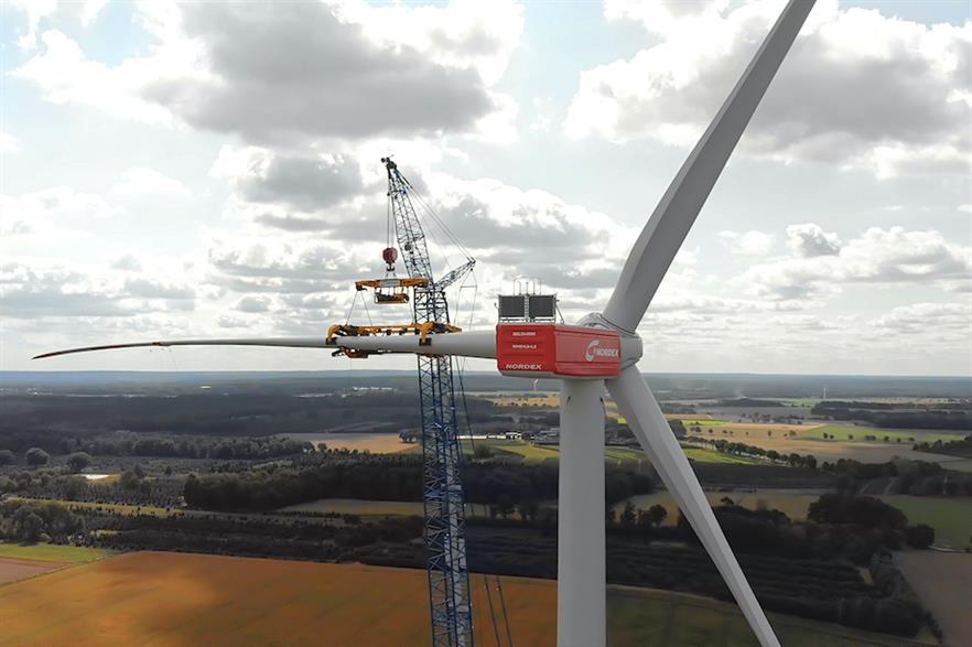 Nordex first unveiled its N149/4.0-4.5 in September, giving Windpower Monthly exclusive access