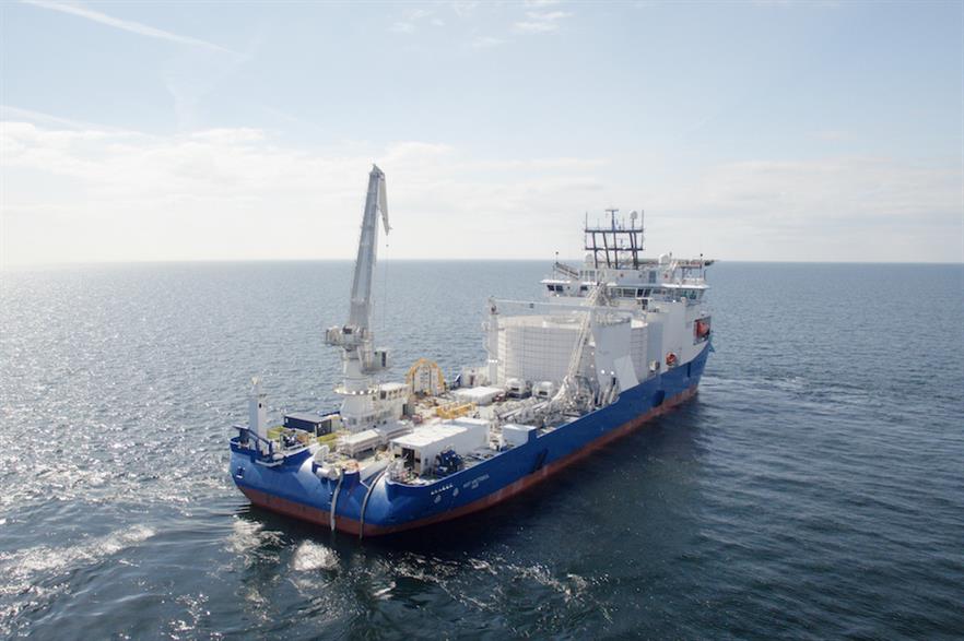 NKT's cable-laying vessel 'Victoria'