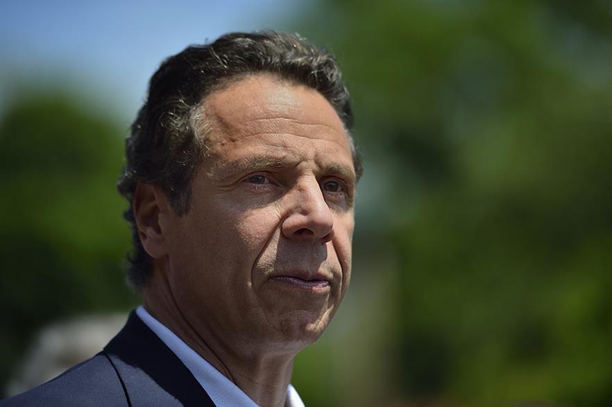 New York governor Andrew Cuomo