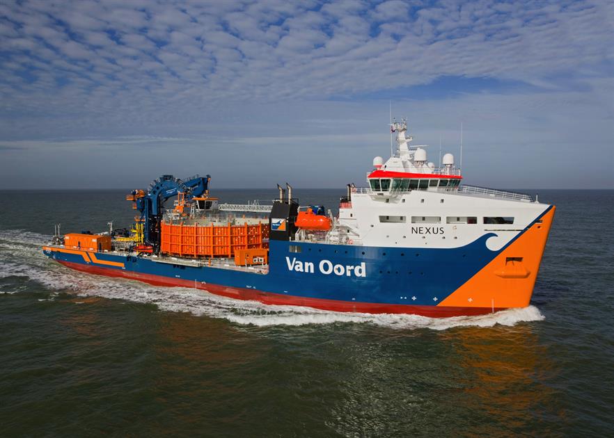 Van Oord will deploy its cable-laying ship Nexus, among other vessels, to build the project