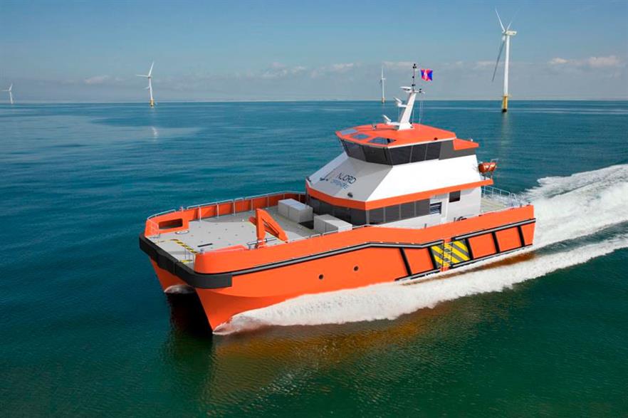 BMT's new 26-metre service vessel