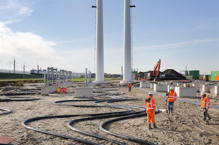 Tennet is currently carrying out work between Vijfhuizen and Bleiswijk