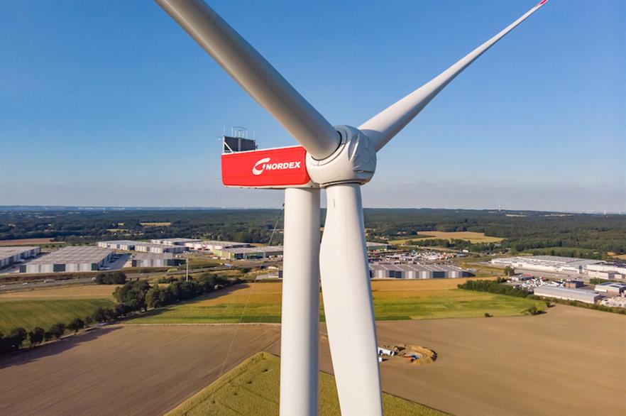 Innogy stated that it plans to buy Nordex turbines exclusively between 2019 and 2022