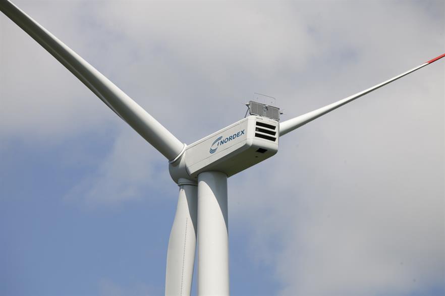 Nordex will deliver eight N117/3000 turbines to the Lithuanian project