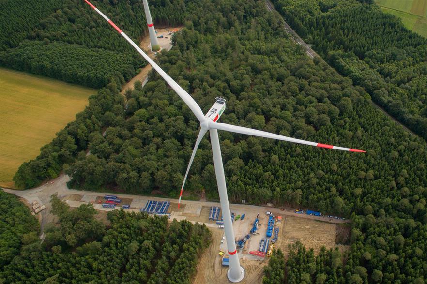 The turbine in southwest Germany will be joined by two of the same models, the project operator said