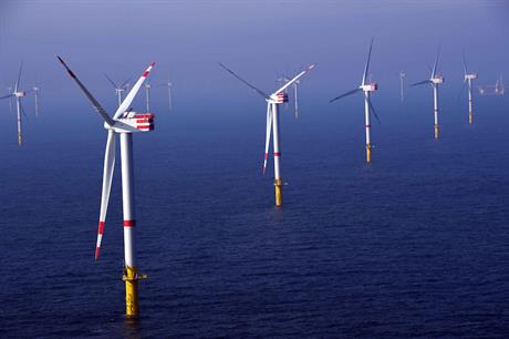 Senvion 6.2M126 turbines at the Nordsee One project in the German North Sea