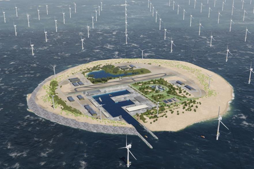 The consortium hopes to integrate 180GW of offshore wind in the North Sea by 2045 (pic credit: Tennet)