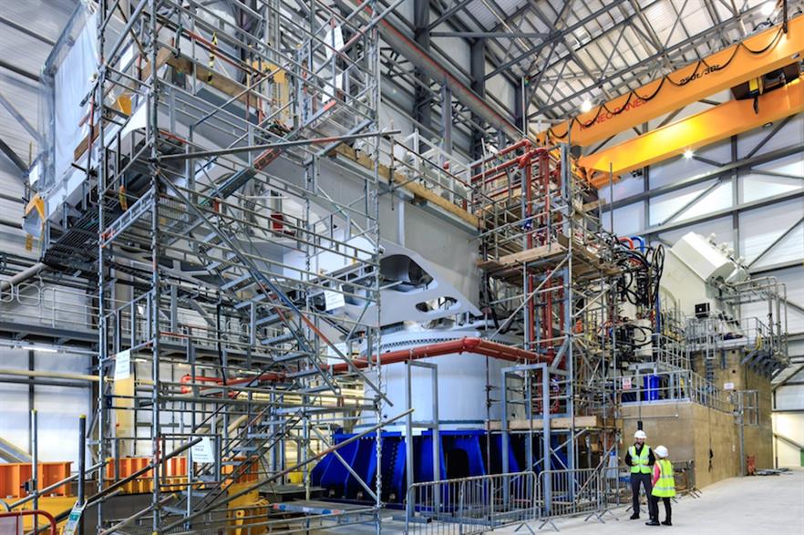 ORE Catapult's 15MW nacelle test facility