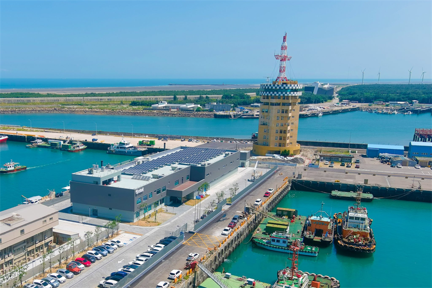 Ørsted completed its O&M hub in the Port of Taichung in June 2022