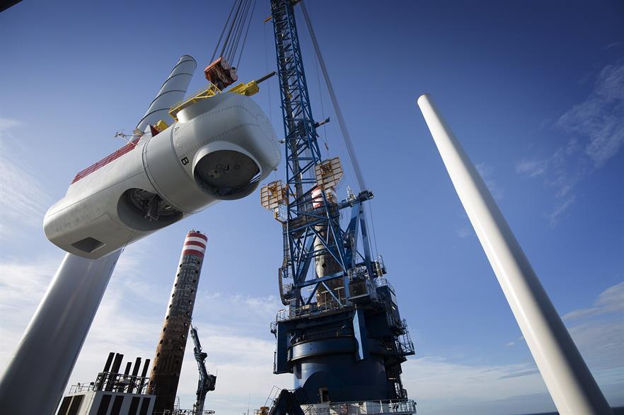 Race Bank comprises 91 6MW turbines from Siemens Gamesa Renewable Energy