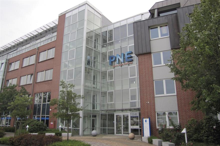 PNE's headquarters in Cuxhaven, Germany