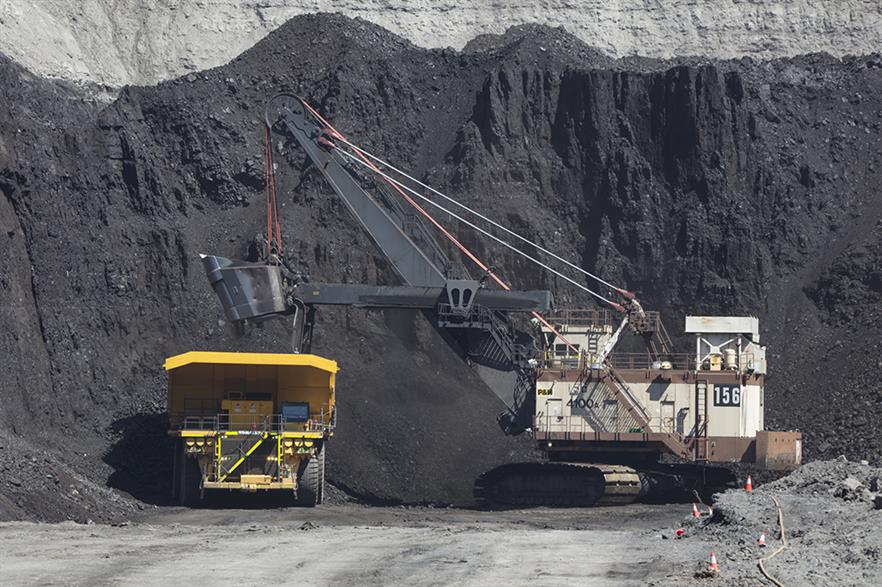 Coal use is falling sharply in Denmark and the US (pic: Peabody Energy)