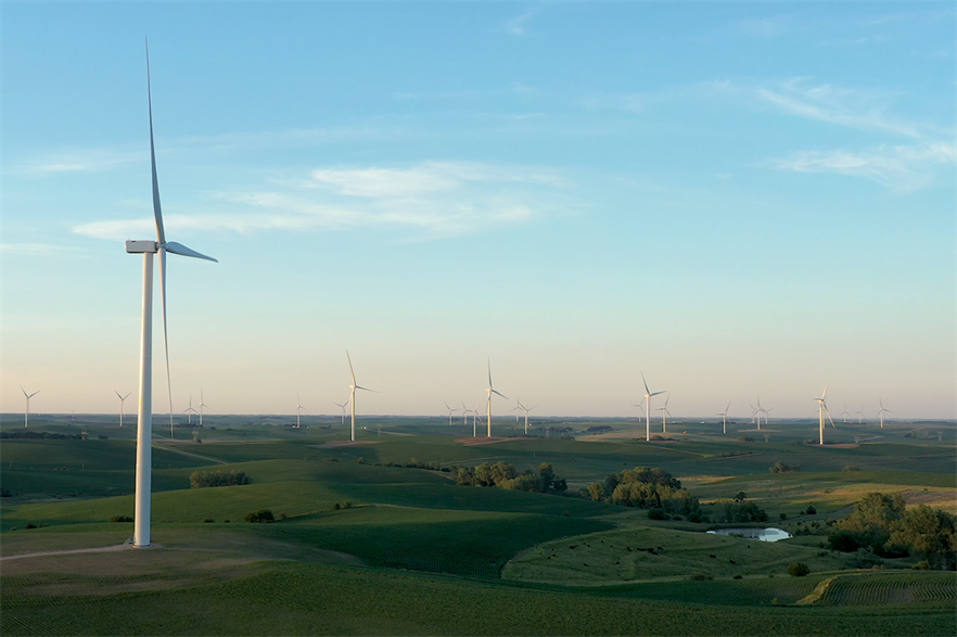 The US added 17GW of new capacity in 2020, including Ørsted's 230MW Plum Creek wind farm in Nebraska