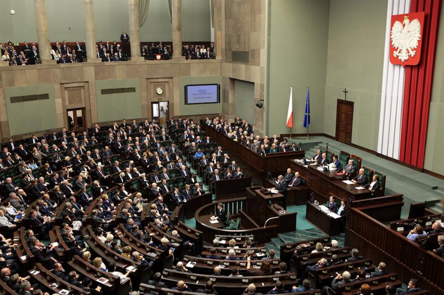 Poland's lower house approved the amendment in mid-July. The senate is due to vote on it by the end of the month (pic credit: Katarzyna Czerwińska/Wikimedia Commons_