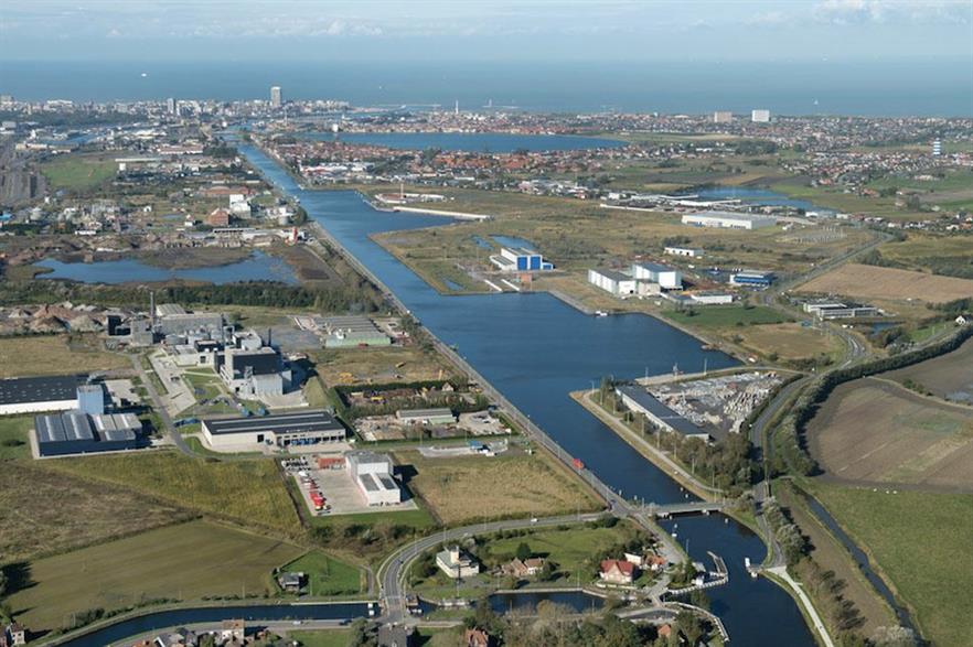The wind-to-hydrogen plant would be built near the Port of Oostende, Belgium