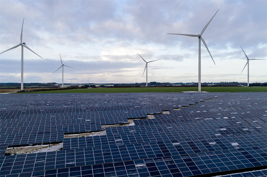 Wind and solar hybrid work well in regions where resources complement each other (pic: Vestas)