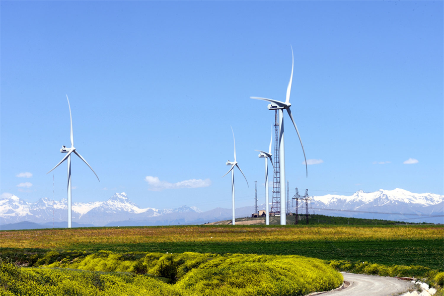Georgia has just one 20.7MW wind farm in the east of the country, which was commissioned in 2016 (pic credit: EU Neighbours)
