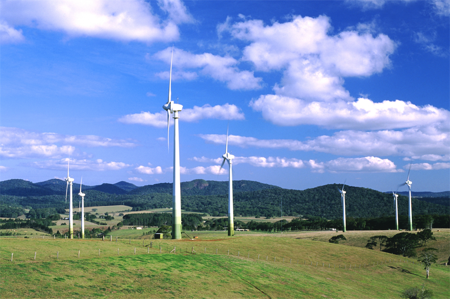 Wind power is to supplement solar energy at a green hydrogen production in Queensland (Image credit: Auscape/Universal Images Group via Getty Images)