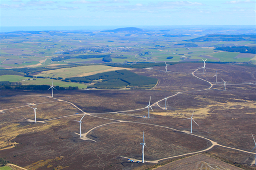 RES's portfolio includes the 48MW Hill of Towie project in Scotland
