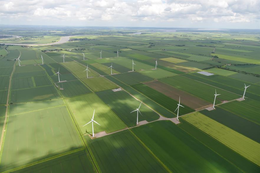 RWE International's 32.8MW Goole Fields wind farm in the UK