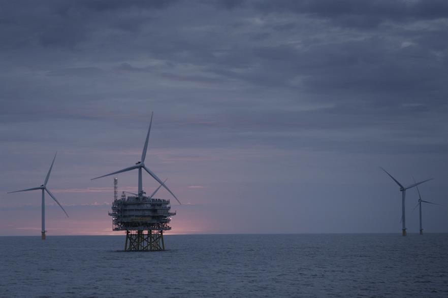 Newly commissioned offshore wind projects, including Race Bank, boosted Ørsted's profits