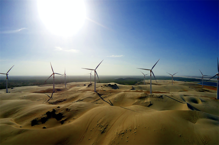 Siemens Gamesa secured an order to supply a 465MW wind farm in Brazil in December