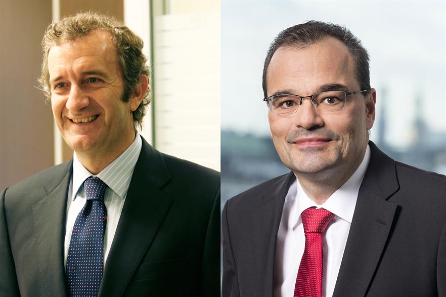 In-Out: Ignacio Martin (left) is replaced by Markus Tacke as CEO of Siemens Gamesa Renewable Energy