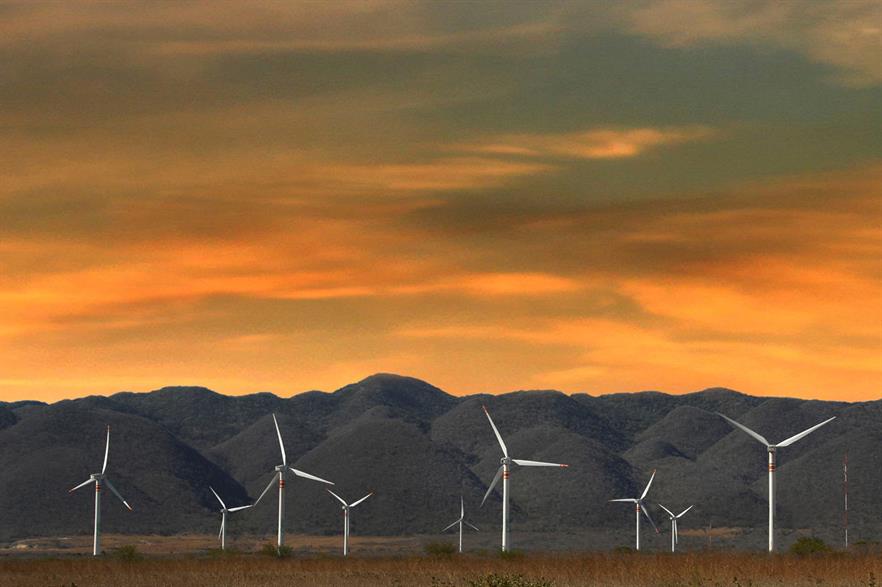 Wind capacity accounted for just under half the total awarded projects in the Mexico auction